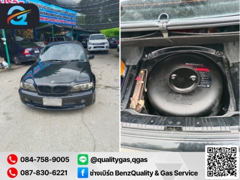 BMW 323i M52 TU ติดแก๊ส